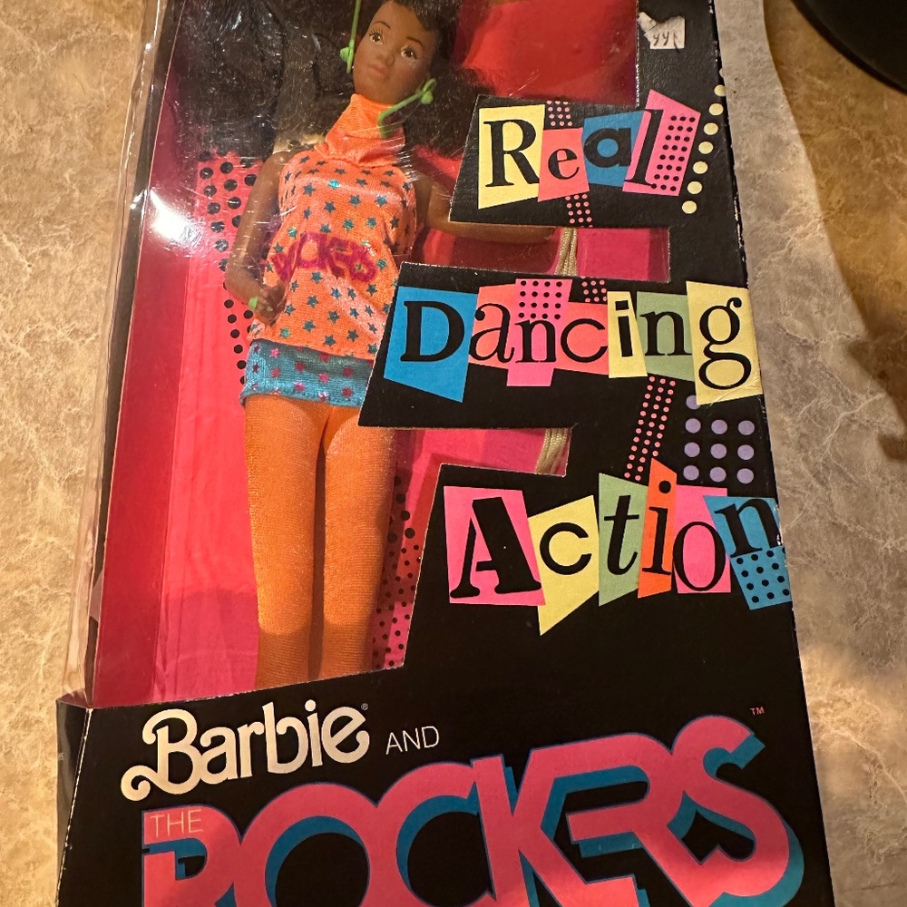 Barbie and the Rockers Dee Dee 1986 in box